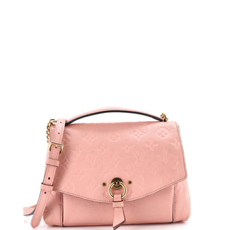 Louis Vuitton Blanche Handbag Monogram Empreinte Leather BB