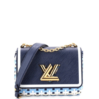 Louis Vuitton Twist Guinguette Handbag Epi and Braided Leather MM