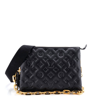 Louis Vuitton Coussin Bag Monogram Embossed Lambskin PM