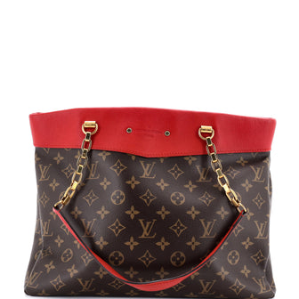 Louis Vuitton Pallas Shopper Monogram Canvas and Calfskin