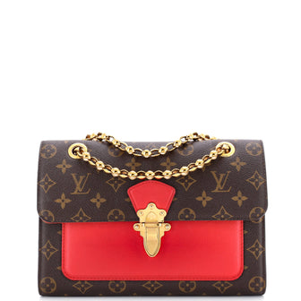 Louis Vuitton Victoire Handbag Monogram Canvas and Leather