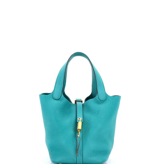 Hermes Picotin Lock Bag Clemence PM