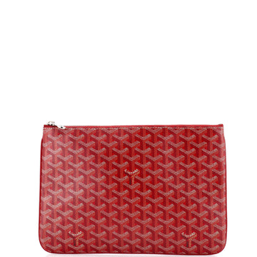 Goyard Senat Zip Pouch Coated Canvas MM