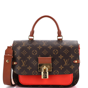 Louis Vuitton Vaugirard Handbag Monogram Canvas with Leather