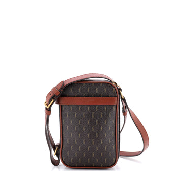 Saint Laurent Le Monogramme Crossbody Pouch Monogram All Over Coated Canvas and Leather Small