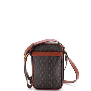 Saint Laurent Le Monogramme Crossbody Pouch Monogram All Over Coated Canvas and Leather Small