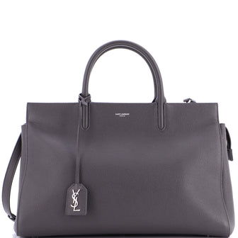Saint Laurent Rive Gauche Cabas Leather Medium
