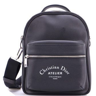 Christian Dior Rider Backpack Leather Mini