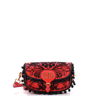 Christian Dior Bobby Flap Bag Cornely Effect Lambskin East West