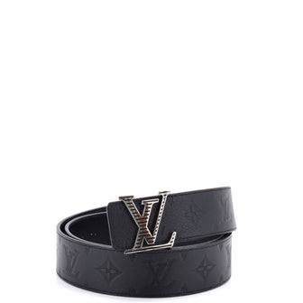 Louis Vuitton LV Shadow Reversible Belt Monogram Shadow Leather Wide