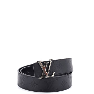 Louis Vuitton LV Shadow Reversible Belt Monogram Shadow Leather Wide