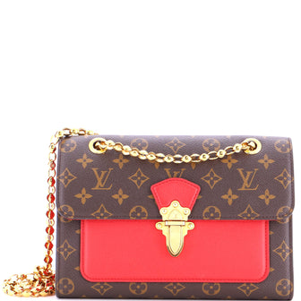 Louis Vuitton Victoire Handbag Monogram Canvas and Leather