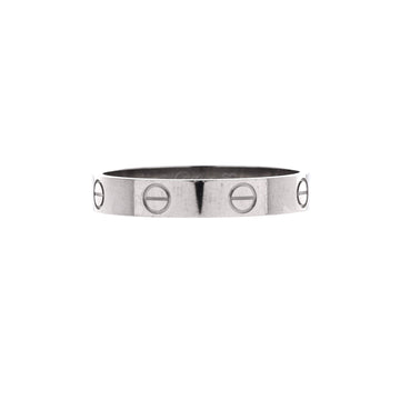 Cartier Love Wedding Band Ring 18K White Gold