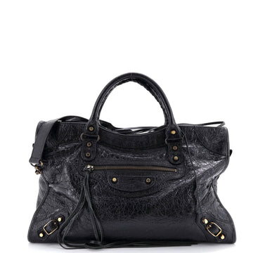 Balenciaga City Classic Studs Bag Leather Medium