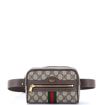 Gucci Ophidia Belt Bag GG Coated Canvas Small