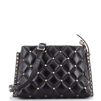 Candystud Messenger Bag Leather Large
