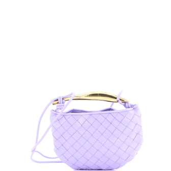 Bottega Veneta Sardine Top Handle Bag Intrecciato Nappa Mini