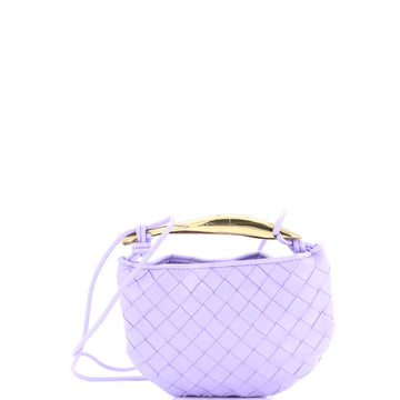 Bottega Veneta Sardine Top Handle Bag Intrecciato Nappa Mini