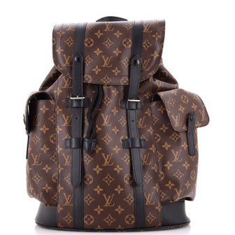 Louis Vuitton Christopher Backpack Macassar Monogram Canvas MM