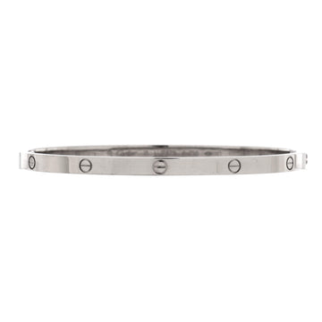 Cartier Love Bracelet 18K White Gold Small