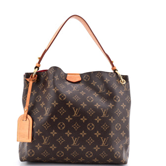 Louis Vuitton Graceful Handbag Monogram Canvas PM