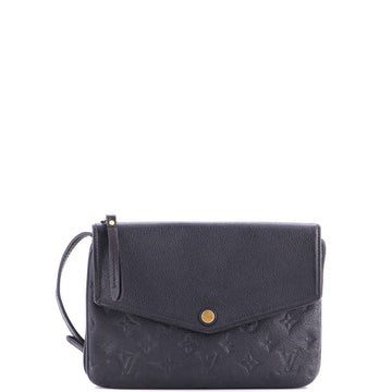 Louis Vuitton Twice Handbag Monogram Empreinte Leather