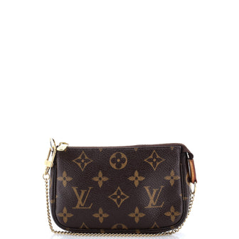 Louis Vuitton Pochette Accessoires Monogram Canvas Mini
