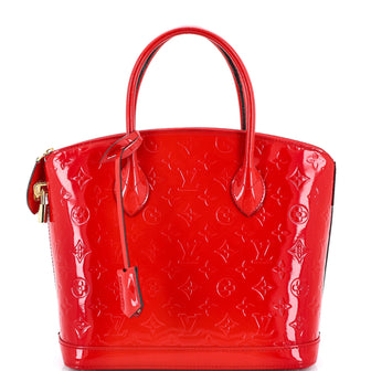 Louis Vuitton Lockit Handbag Monogram Vernis PM