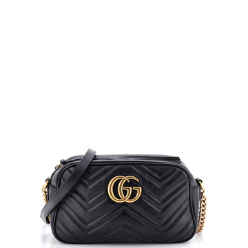 Gucci GG Marmont Shoulder Bag Matelasse Leather Small