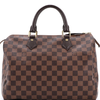 Louis Vuitton Speedy Handbag Damier 30