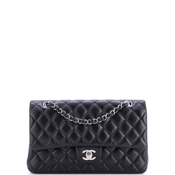 Chanel Classic Double Flap Bag Quilted Lambskin Medium
