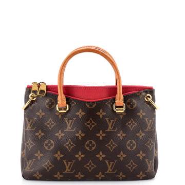 Louis Vuitton Pallas Tote Monogram Canvas with Leather BB