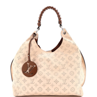 Louis Vuitton Carmel Hobo Mahina Leather