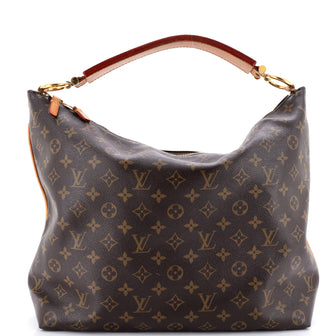 Louis Vuitton Sully Handbag Monogram Canvas MM