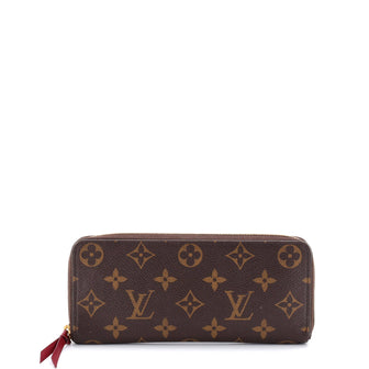 Louis Vuitton Clemence Wallet Monogram Canvas