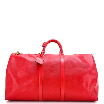 Louis Vuitton Keepall Bag Epi Leather 55
