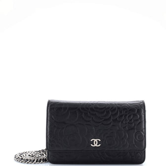 Chanel Wallet on Chain Camellia Lambskin