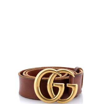 Gucci GG Marmont Belt Leather Wide