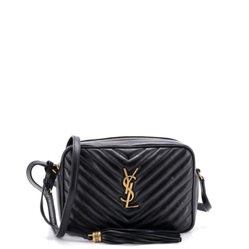 Saint Laurent Lou Camera Bag Matelasse Chevron Leather Small