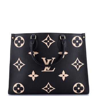 Louis Vuitton OnTheGo Tote Bicolor Monogram Empreinte Giant MM