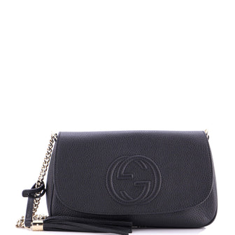 Gucci Soho Chain Crossbody Bag Leather Medium