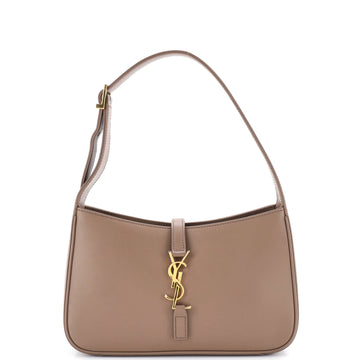 Saint Laurent Le 5 a 7 Hobo Leather Small
