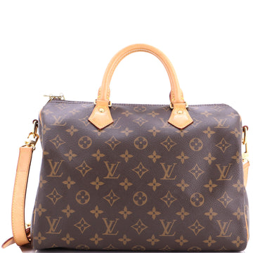 Louis Vuitton Speedy Bandouliere Bag Monogram Canvas 30
