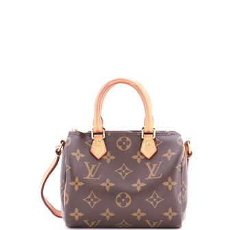 Louis Vuitton Speedy Bandouliere Bag Monogram Canvas Nano