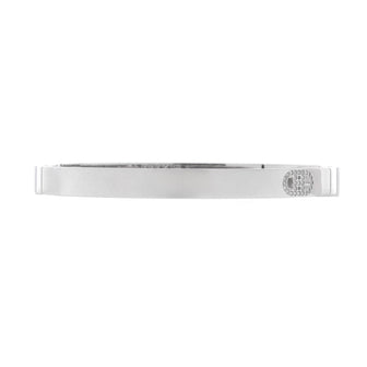 Hermes H d'Ancre Bracelet 18K White Gold with Diamonds Small