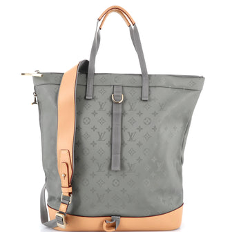 Louis Vuitton Zipped Tote Limited Edition Titanium Monogram Canvas