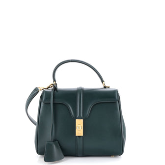Celine 16 Top Handle Bag Smooth Calfskin Small
