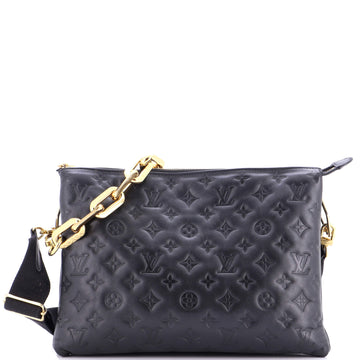 Louis Vuitton Coussin Bag Monogram Embossed Lambskin MM