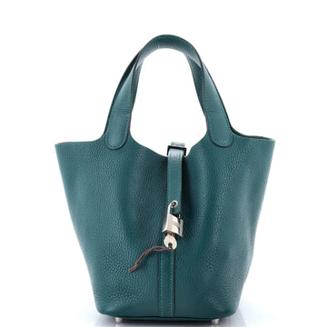 Hermes Picotin Lock Bag Clemence PM