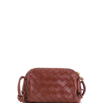 Bottega Veneta Loop Crossbody Bag Intrecciato Nappa Mini